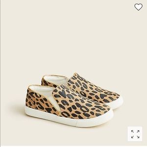 Girls' slip-on sneakers in print